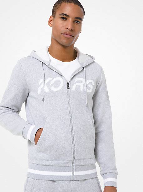 michael kors tech hoodie|michael kors grey crewneck.